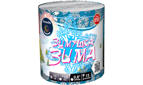 Батарея салютов "Зимушка зима" 12 х 0,8" (1/36/1)